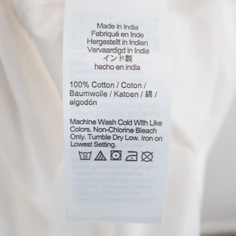 J.Crew Elena Midi Shirtdress Cotton Poplin White Size 0 NWT - Picture 8 of 8